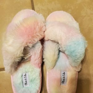 Olive & Edie Emmie Children's Slipper Size 13/1 Tie dye